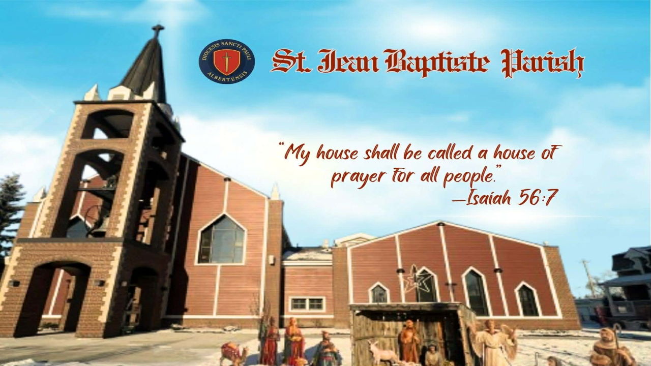 St. Jean Baptiste Parish Morinville - Dedication Mass Most Rev Gary Anthony Franken DD Mass Presider