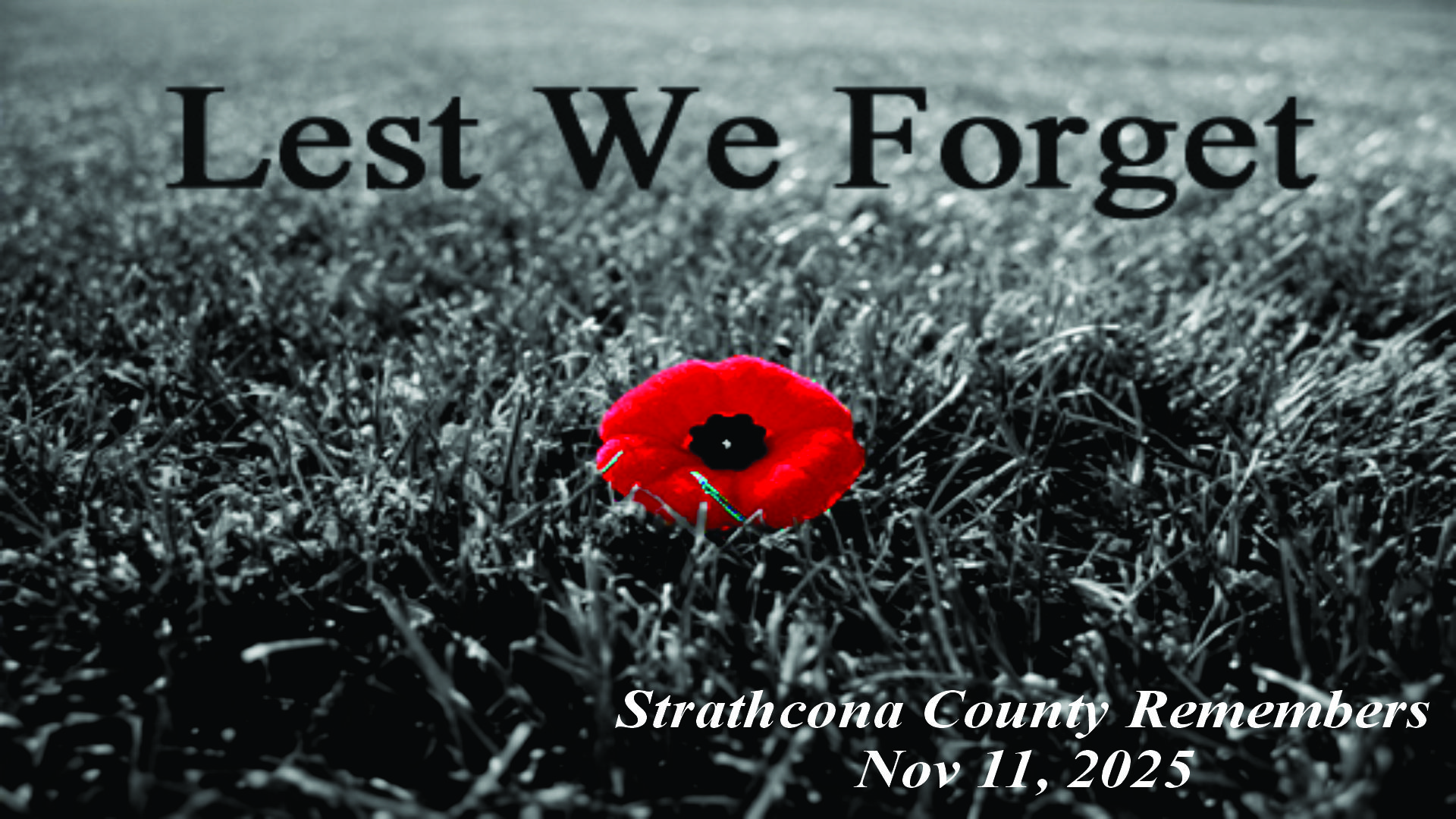Strathcona County Remembers
