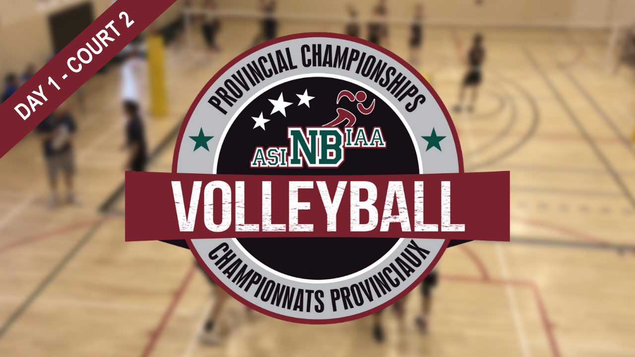 NBIAA Volleyball Provincials: Day 1-Court 2 (Round-Robin) - Girls/Filles