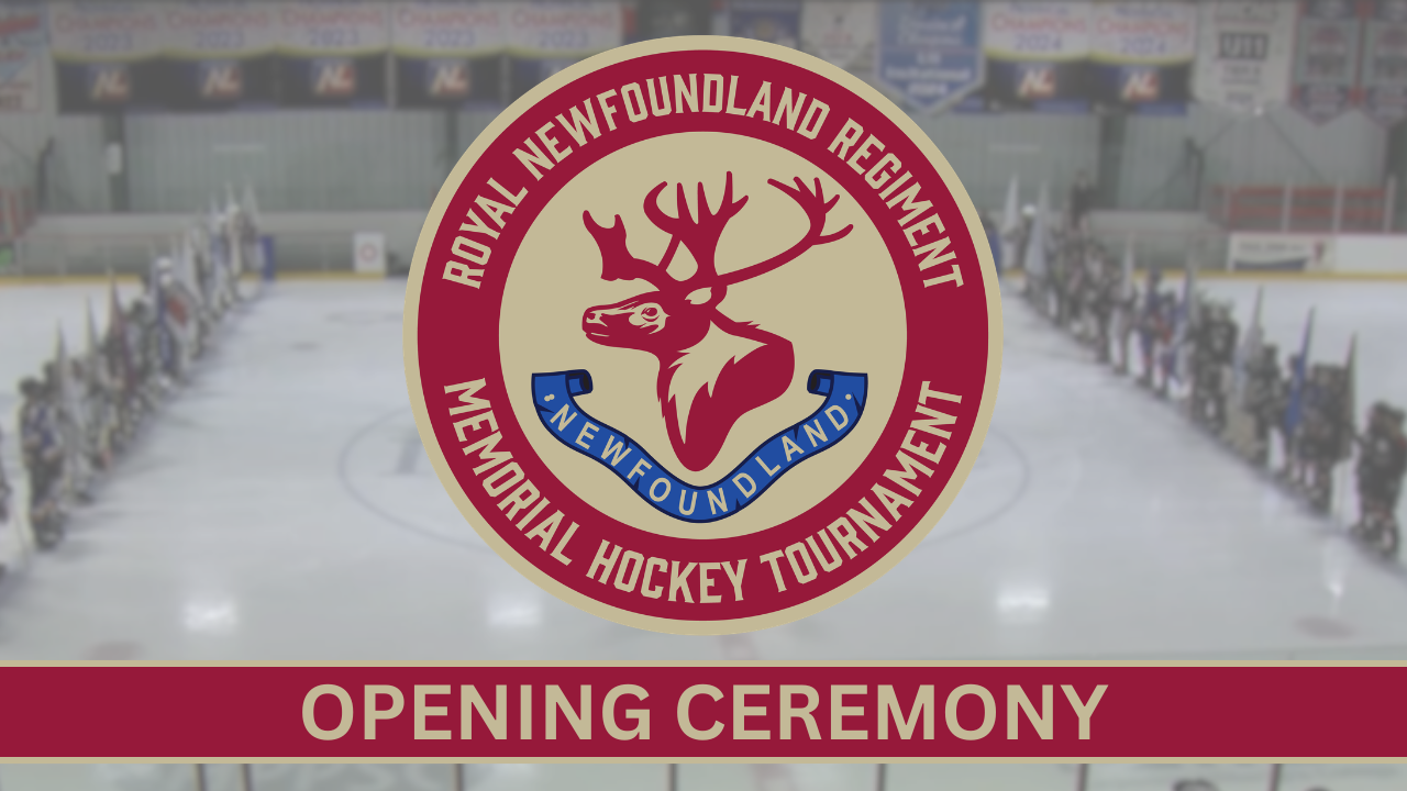 2026 R NFLD R Memorial High School Hockey Tournament - Opening Ceremony