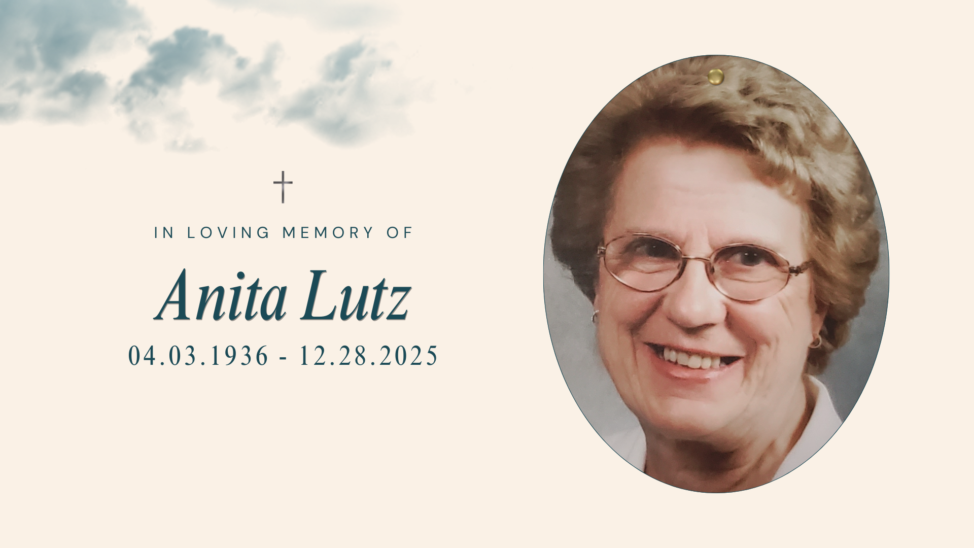 Anita Lutz-Ahronson Funeral Service