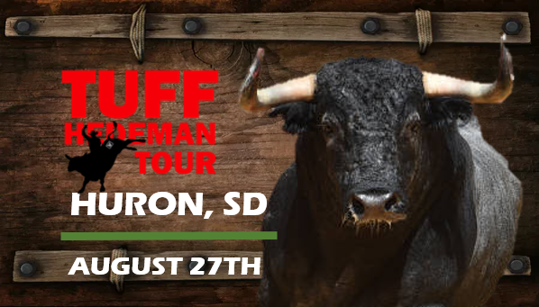 2025 Tuff Hedeman Bull Riding Tour - Huron, SD - August 27th