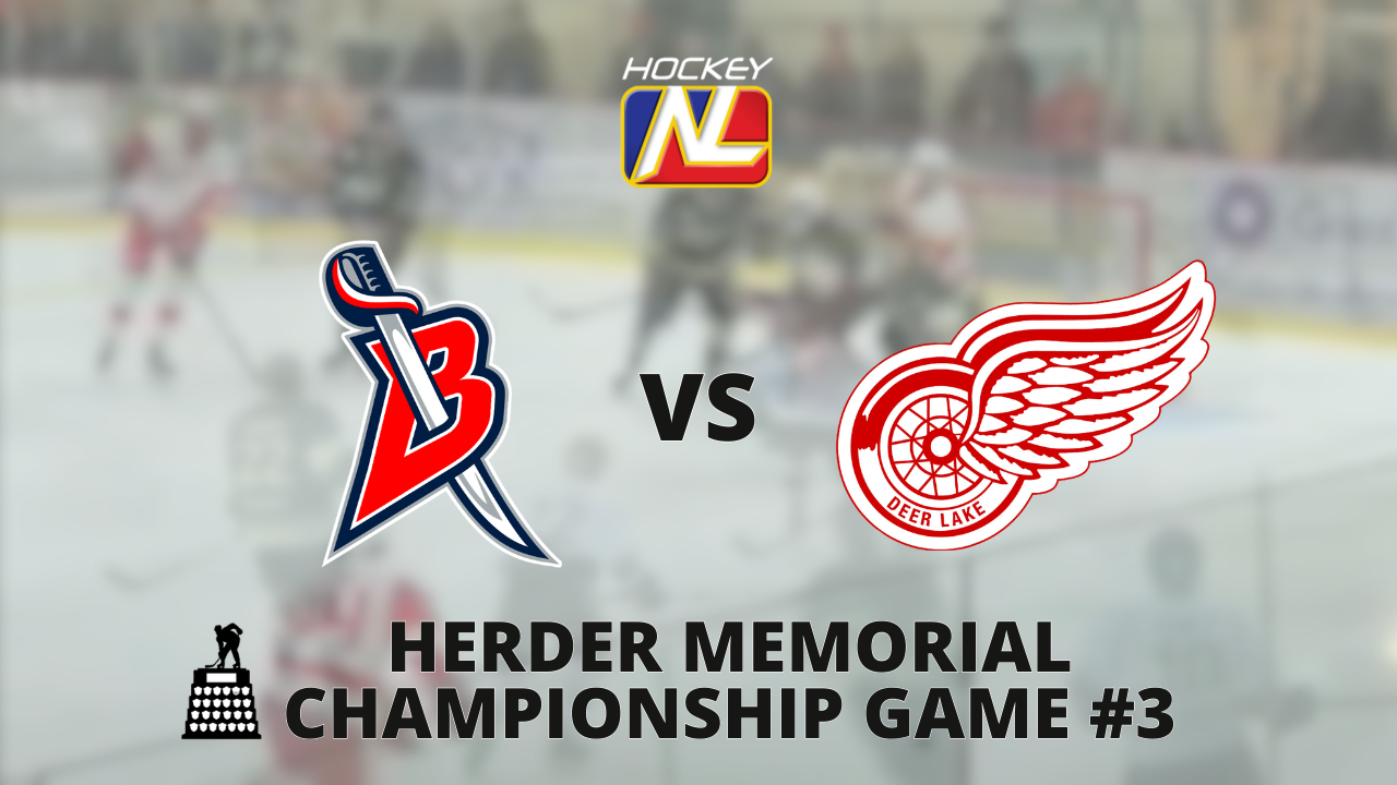 2026 Herder Memorial Championship (GM# 3) - Baker Flooring Blues vs Deer Lake Red Wings